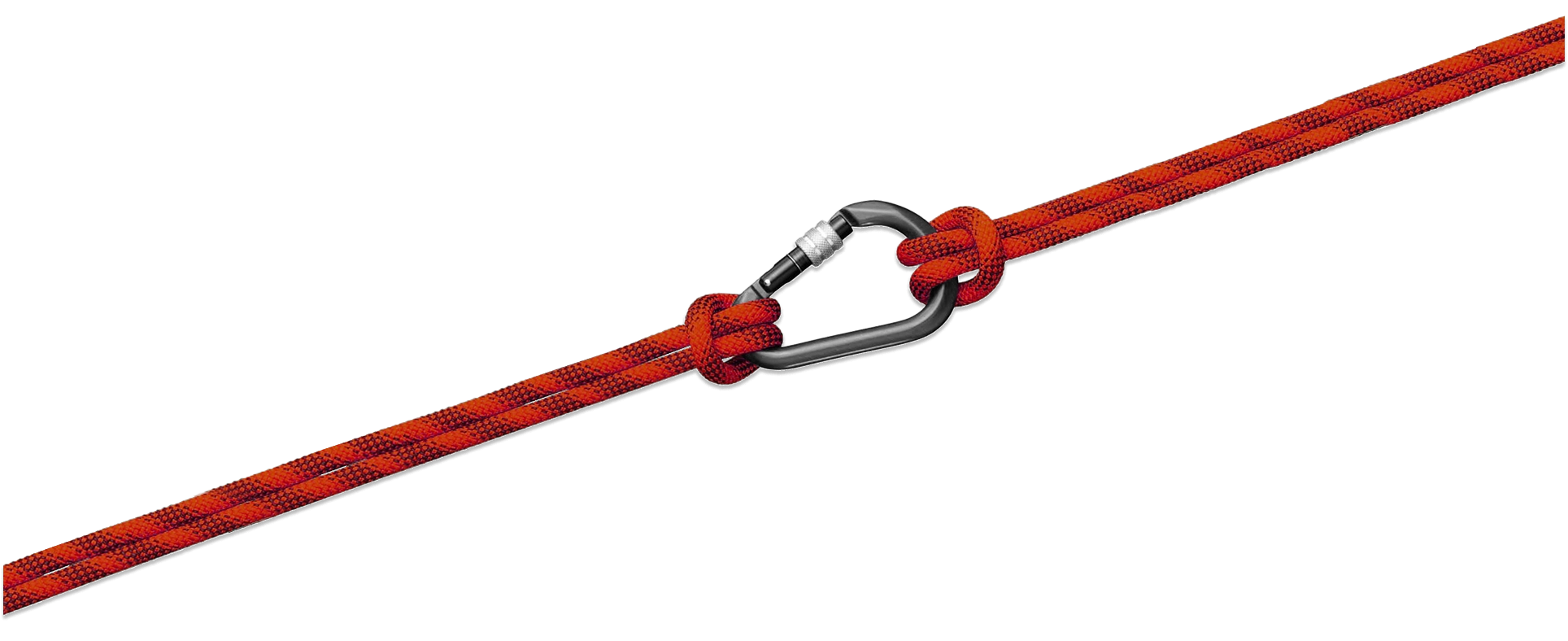 mousqueton avec accroche